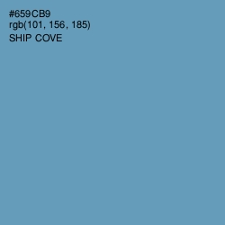 #659CB9 - Ship Cove Color Image